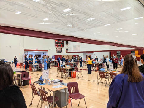 Vaccine clinic at Unity Reed.