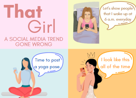 The “That Girl” trend. A look at why the seemingly harmless trend is actually affecting the minds of several social media users.