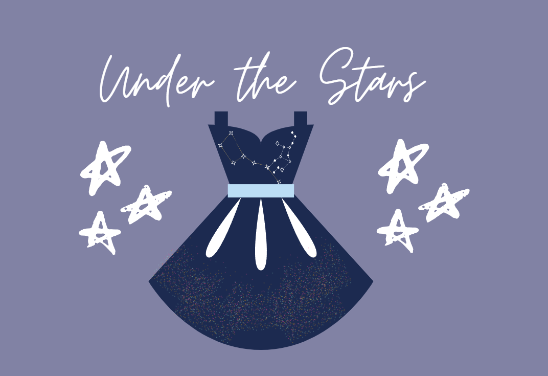 Under the shop stars dress