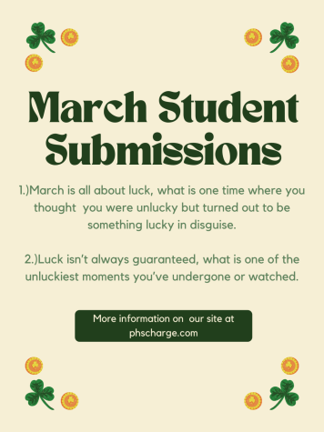 March Student Submissions Are Open!