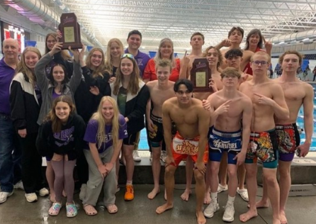 Both Boys and Girls Patriot Swim Teams Place At States