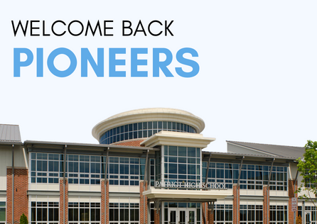 Welcome Back Pioneers!