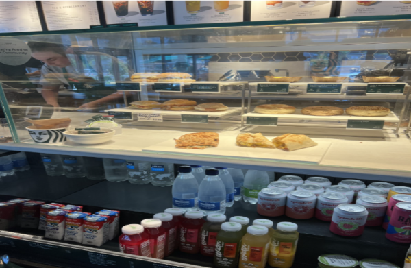 Starbucks Cafe, a popular cafe area where students' study and grab drinks.